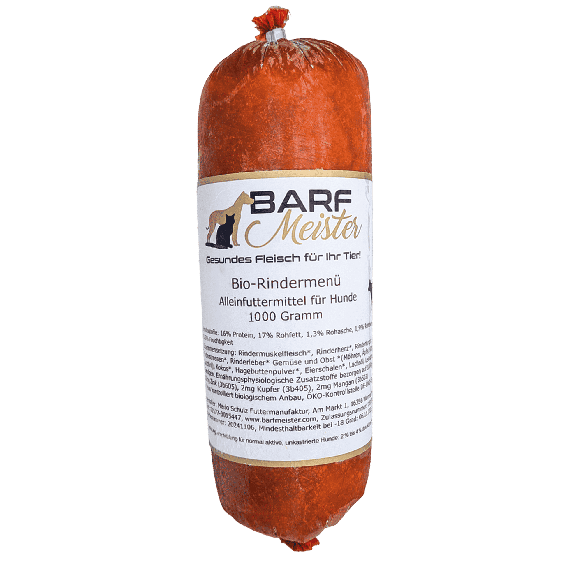 BIO Barf Rinderkomplett Menü 1000g