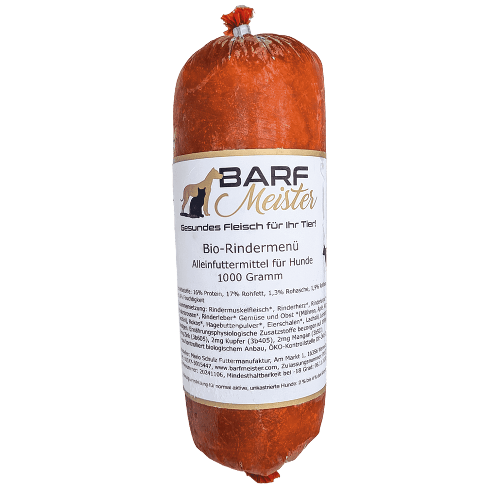 BIO Barf Rinderkomplett Menü 1000g