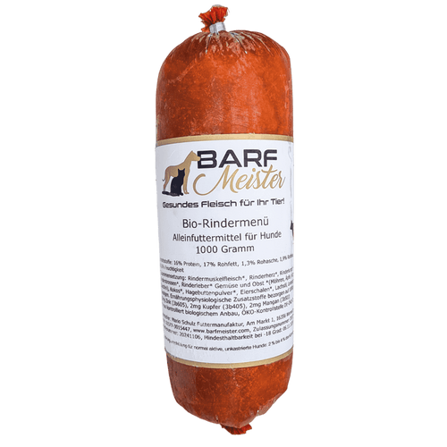 BIO Barf Rinderkomplett Menü 1000g