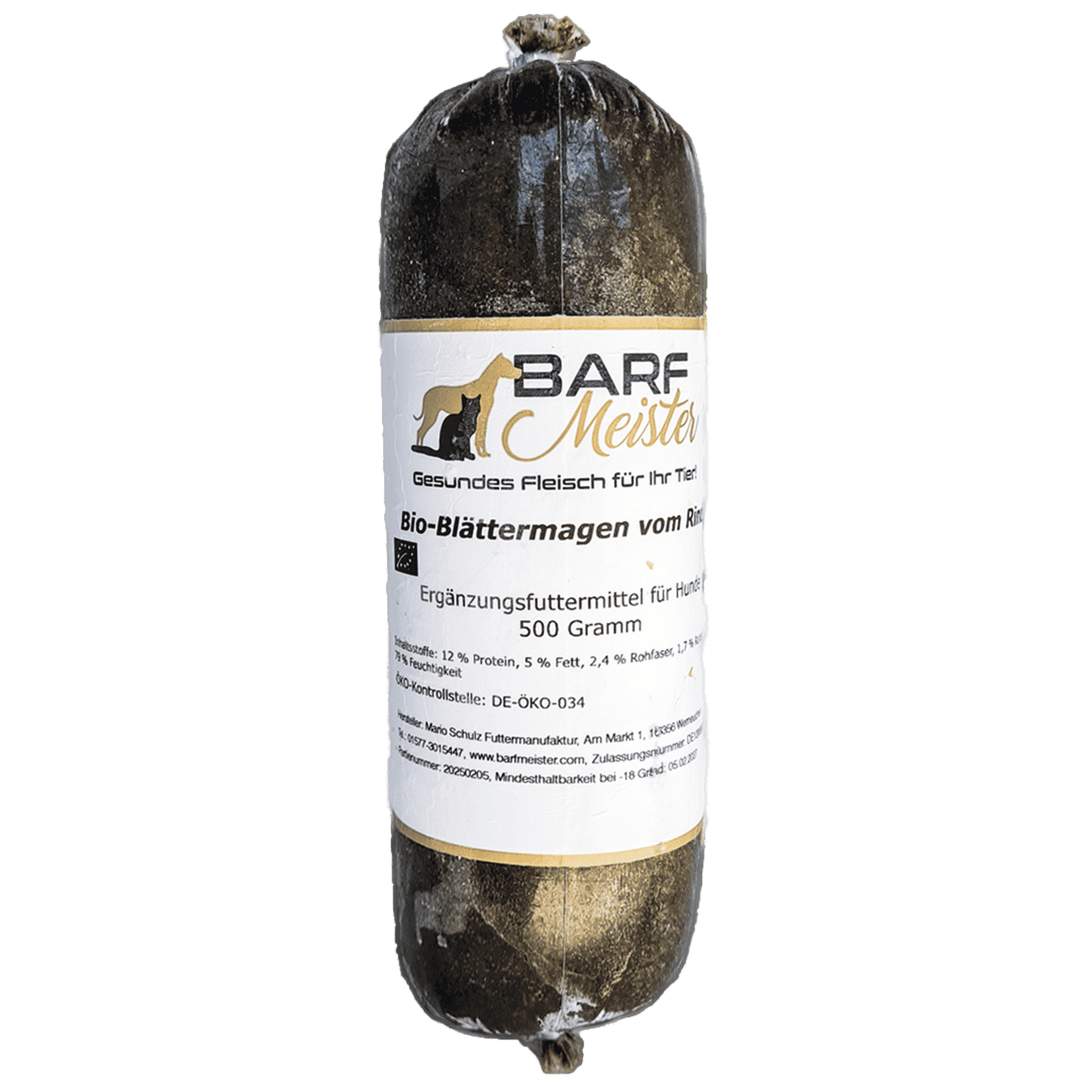 BIO Rinderblättermagen Grün 500g
