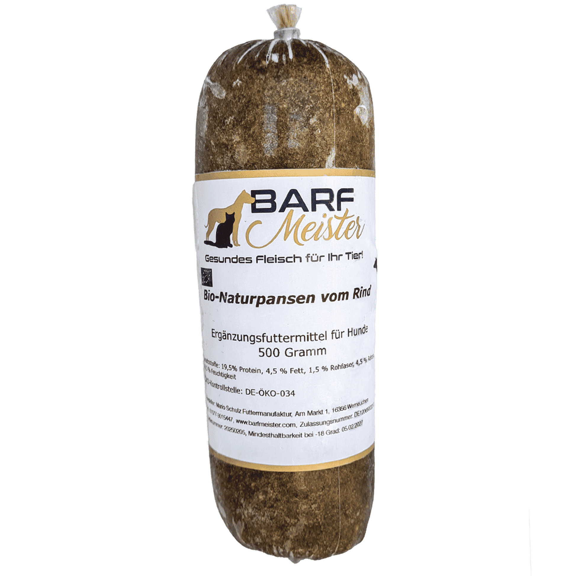 BIO Rinderpansen Grün 500g