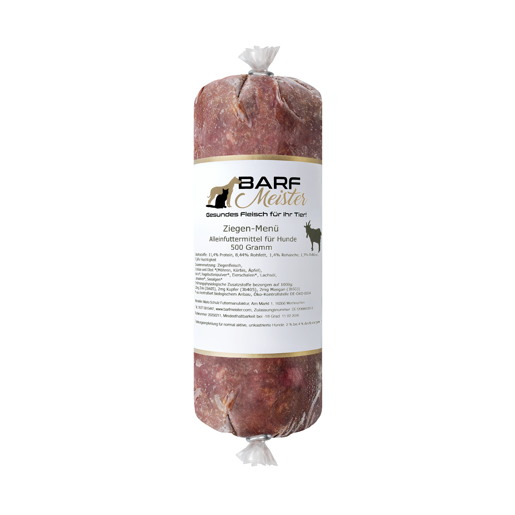 Ziegenmenü 500g